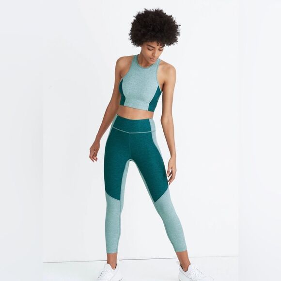Stylish Teal Leggings for Women - Picture 3 of 11